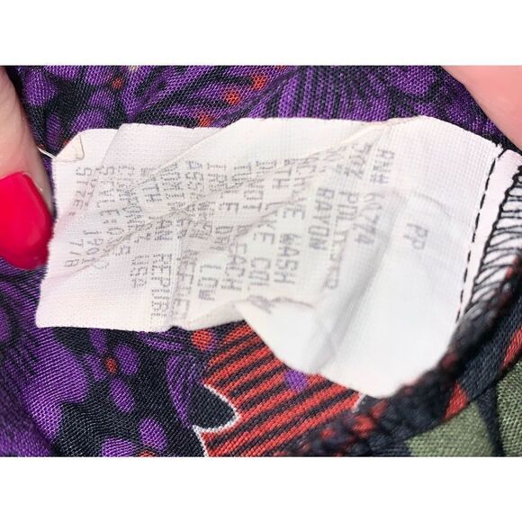 Vintage 70’s Paisley Skirt Size 7/8 - Picture 12 of 12